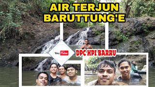 Air terjun Baruttung'e rainbow bridge, Kab.Barru.