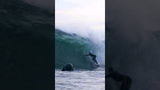 Shallow Barrel At A Sketchy Canadian Slab