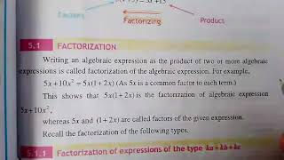 lecture 02 chapter 05 factorization in poshto full explaintion class 9th