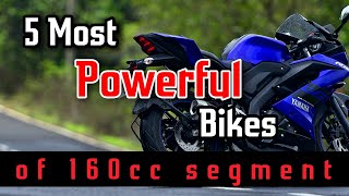 5 Most Powerful bikes of 160cc segment| [2021] | SC Moto