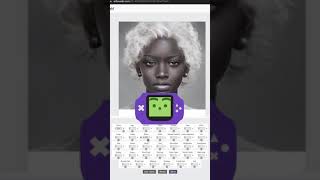 Creating FAKE people using AI (Artbreeder) #shorts