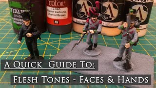 Quick Guide - Painting Flesh Tones (28mm Napoleonics)