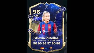 96 TOTY Alexia Putellas review #fc24 #shorts #review #beast #pack #toty #fc24 #artist #music #fun