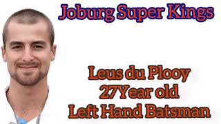 CSA T20 League 2023 | Joburg Super Kings Team squad | South Africa T20 League 2023 | CSA T20 League