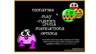 Monsters: The Game 2007 Old Flash Game Gameplay