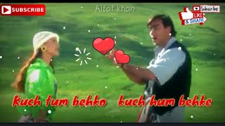 Kuch tum behko || most Romantic song || Ajay devgan & sonali bendre whatsapp status song