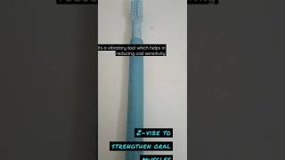 Speechtherapy- Z-vibe to improve strength of oral muscles#shorts