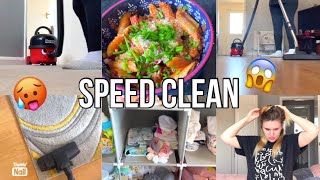 SPEED CLEAN | VACUUMING | HELLO FRESH | BABY STUFF + HAIR STRAIGHTENERS