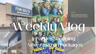 Weekly Vlog | Birthday Parties+Shopping+ New Amazon Packages|