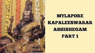 Monday Must Watch Series | Vlog 11 | Mylapore Kapaleeswarar Abhishegam Part 1 #divine