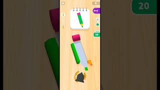 Color Roll 3D All Level Gameplay | Android, iOS | Level 5 | #shorts #3dgames