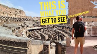 This is how the Colosseum looks inside