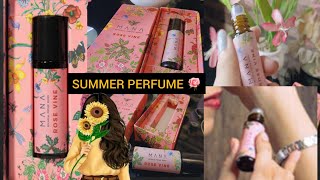 Summer Perfume ROSE VINE ROLL 🌷🍷by MANA BEAUTY SPRIT HONEST REVIEW| Shanum Angel|