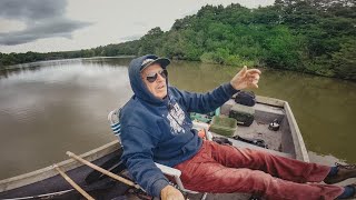 I fish a 200 year old lake in a boat | But will I catch fish ?