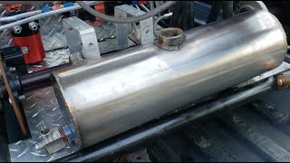 Adding Vintage Jet Dragster Oil Tank