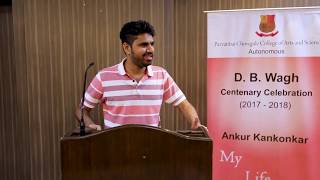 Motivational Speech By Ankur Kankonkar