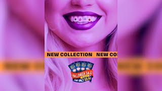 Unleash your haunted grin with Halloween Pop On Bling!🎃