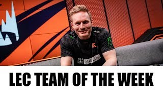 The Shotcaller LEC Team of the Week  - 2019 LEC Summer Split W3