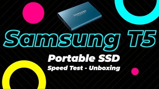 Samsung T5 Portable SSD | Unboxing and Speed Test | Best SSD EVER!