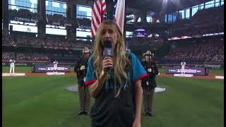 MLB Home Run Derby National Anthem 2024