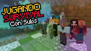 Minecraft Survival en Directo Minando De chill ¡Únete a jugar con nosotros!