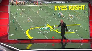 CFL Elks Tre Ford Passes against Riders Coach's Playbook