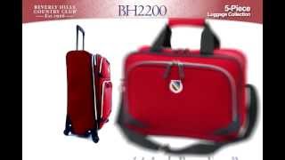 BH2200: 5-Piece Expandable Luggage Collection By Beverly Hills Country Club