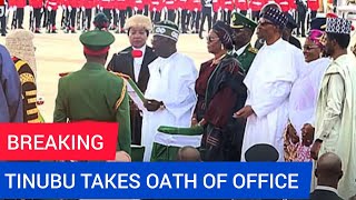 Breaking: Tinubu Takes Oath of Office 16th President of Nigeria