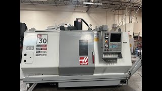 Haas SL-30T CNC Turning Center - MC# 604909