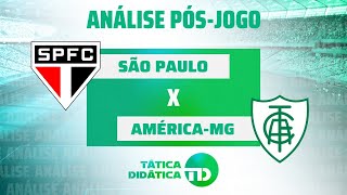 ANÁLISE: SÃO PAULO 1 X 0 AMÉRICA-MG | IDA QUARTAS DE FINAL | COPA DO BRASIL 2022