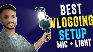 Become a Pro Vlogger? Best Vlogging kit for Mobile With Mic, Light, tripod, Mount | Unboxing Review