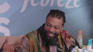 Deray Davis host of the 2024 Black Music Honors visits the social media lounge