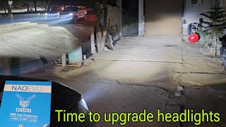 Time to upgrade headlights | Don't buy any led lights without watch this video | NAOEVO LED Lights