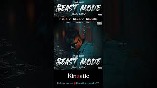 Beast Mode Artwork By KINEATIV for YOUNG GALIB @BANTAIRECORDSOFFICIAL