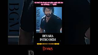 DEVARA PART 1 - Devara Intro BGM 💥🥵 ll #shorts #shortsvideo #shortsfeed #bgm #devaramoviebgm