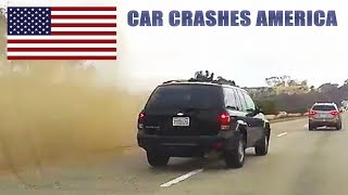 CAR CRASHES IN AMERICA #21 | BAD DRIVERS USA, CANADA | NORTH AMERICAN DRIVING FAILS