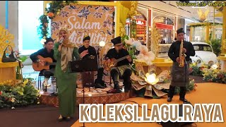 Koleksi Lagu Raya - Traditional Malay Song Performance at TRX Mall Kuala Lumpur Malaysia #raya2024