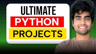 Build these PYTHON projects to become an awesome developer