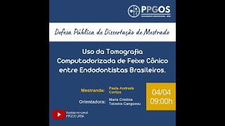 Defesa de Dissertação - Paula Cortizo