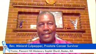 Rev. Culpepper talks about prostate cancer as a family disease.