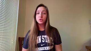 Softball player testimonial