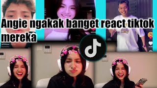 Btr Angie ngakak banget react tiktok mereka!!