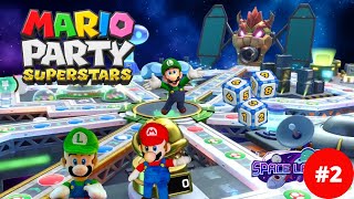 Mario plays mario party Superstars episode #2  Space land