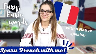 Learn Basic & Easy French with a native 🇫🇷🔥French Class for beginners