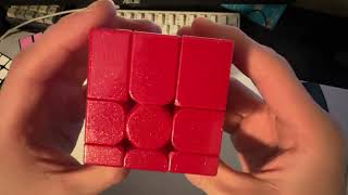 Unboxing Red Gan Mirror, Diansheng UV 4x4, Qiyi Tiled 3x3, and Stickers