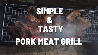 Simple And Tasty Pork Meat Grill At Home