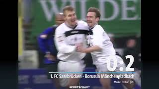 2000/2001 1.FC Saarbrücken - Borussia Mönchengladbach 2. Bundesliga