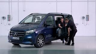 Mercedes-Benz Vito & Sprinter 2024 | Hoe de achterbank of bank te installeren en te verwijderen