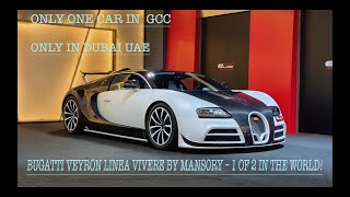 Bugatti Veyron Linea Vivere by Mansory – 1 of 2 In The World!#Bugatti #fastest#