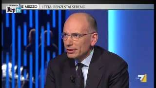 La7, Letta: "Battuta di Renzi sul mio libro qualifica chi la fa"